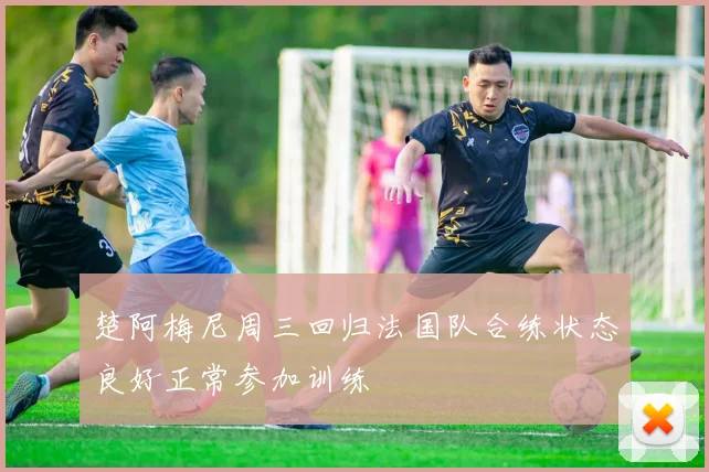 楚阿梅尼周三回归法国队合练状态良好正常参加训练